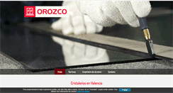 Desktop Screenshot of cristaleriaorozco.com